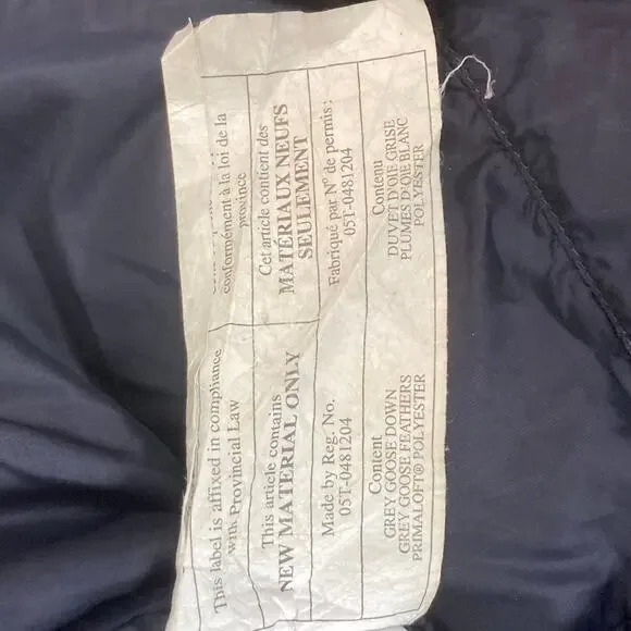 Lululemon Brave the Cold Goose Down Coat Women 6 Black Blue? Long Puffer Hooded - Picture 10 of 13